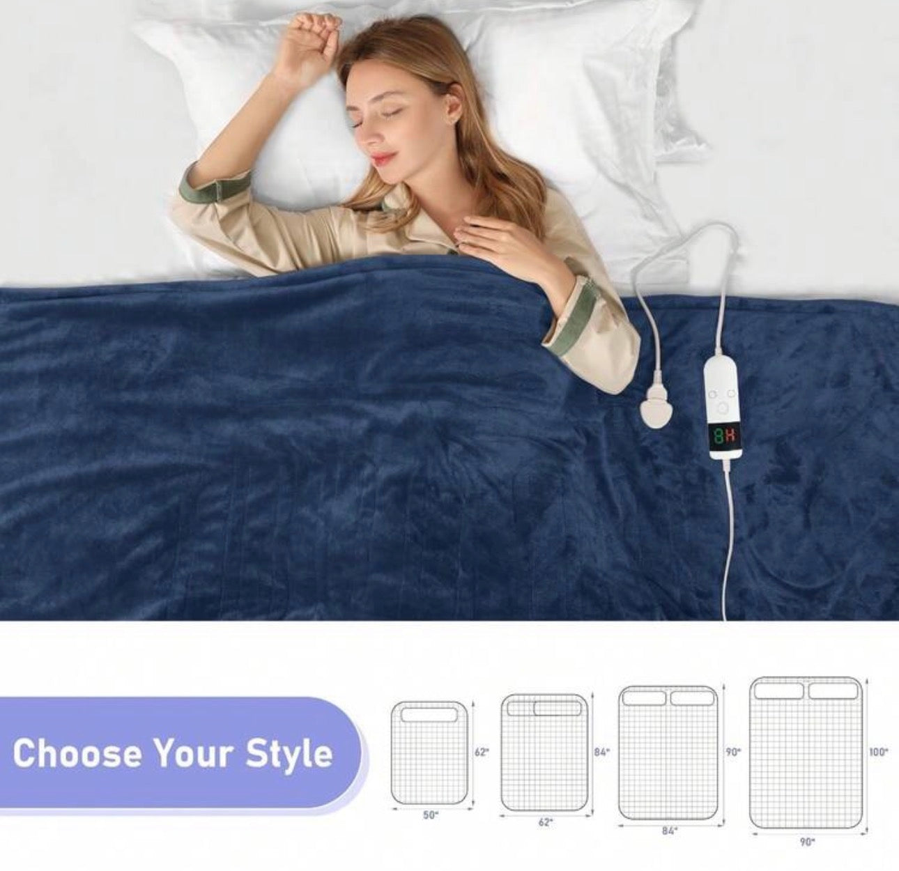 **Cozy Luxe Heated Throw™**